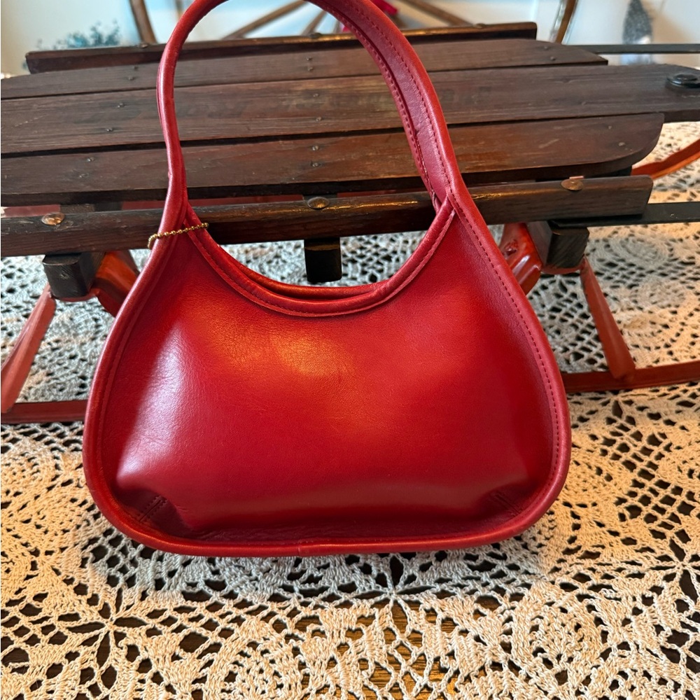 Coach Ergo Mini Cherry Red Leather bag - Picture 2 of 8